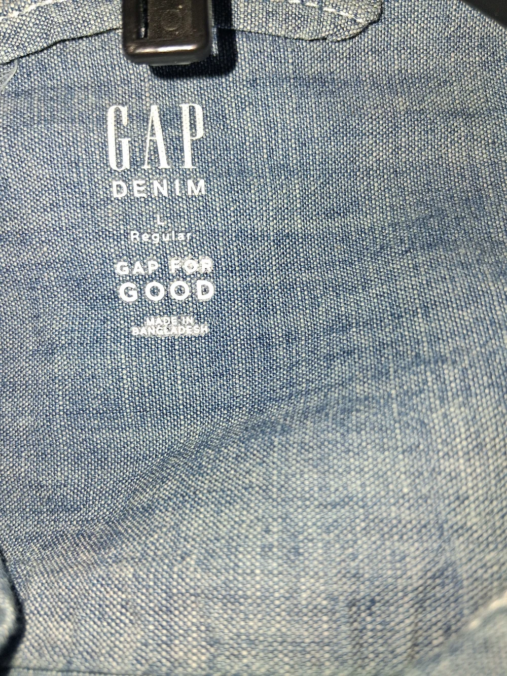 GAP soft chambray
